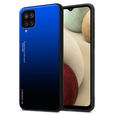 Suojakuori Samsung Galaxy A12 / M12 Kotelo (Musta)