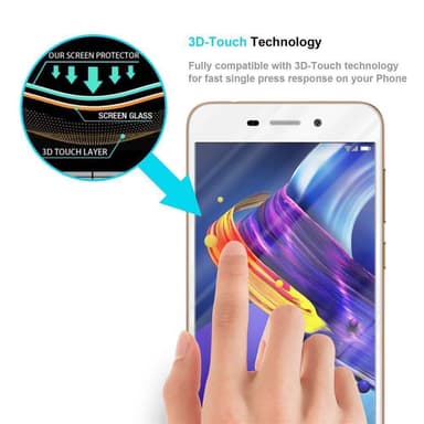 Honor 6C PRO Suojakalvo Karkaistu lasi Näytönsuoja