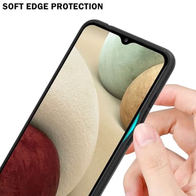 Suojakuori Samsung Galaxy A12 / M12 Kotelo (Musta)