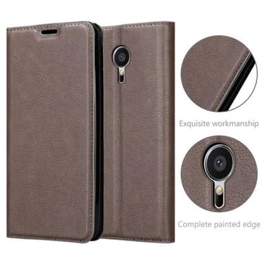 MEIZU MX5 Suojakuori Lompakkokotelo (Ruskea)