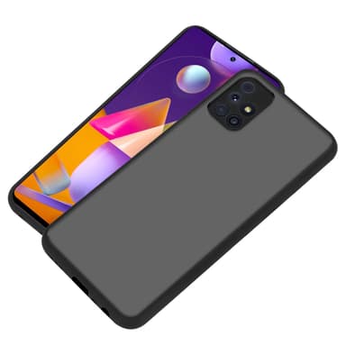 Samsung Galaxy M31s Suojakuori Kotelo (Musta)