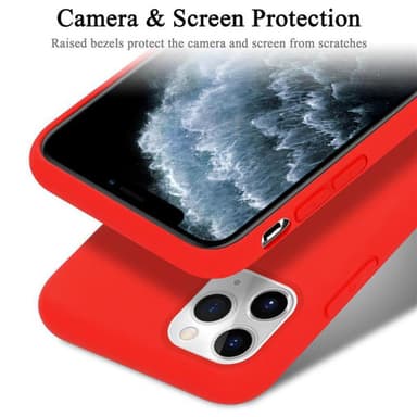 iPhone 11 PRO Suojakuori Kotelo Case (Punainen)