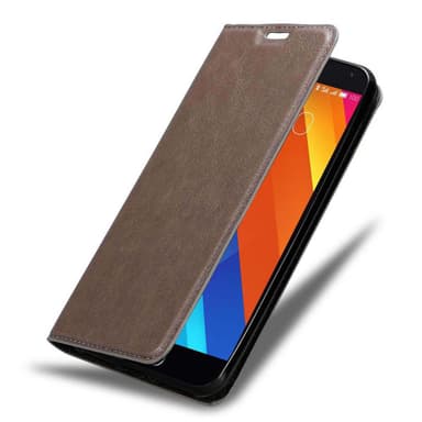 MEIZU MX5 Suojakuori Lompakkokotelo (Ruskea)