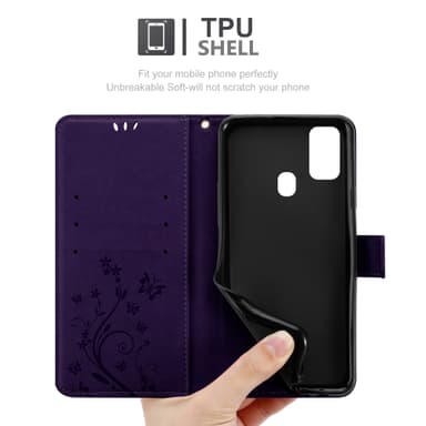 Samsung Galaxy M21 / M30s Suojakuori Lompakkokotelo