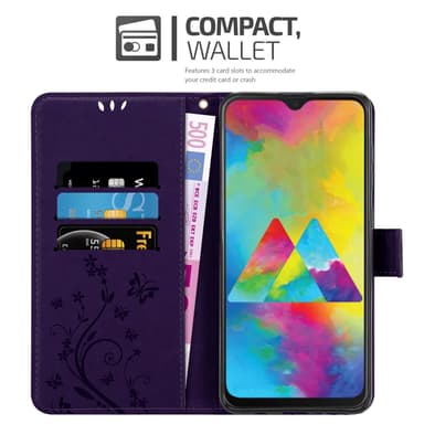 Samsung Galaxy M21 / M30s Suojakuori Lompakkokotelo