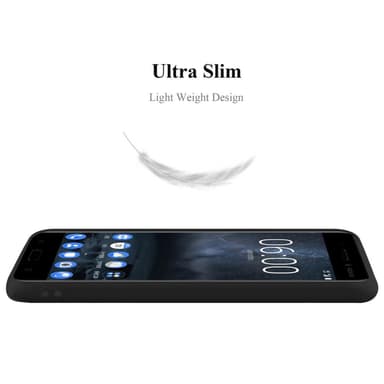 Suojakuori Nokia 6 2017 Kotelo (Musta)