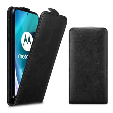 Motorola MOTO G71 5G Suojakuori Lompakkokotelo (Musta)