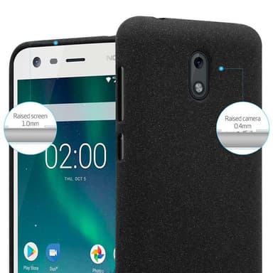 Suojakuori Nokia 2 2017 Kotelo (Musta)