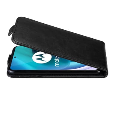 Motorola MOTO G71 5G Suojakuori Lompakkokotelo (Musta)
