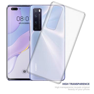 Huawei NOVA 7 PRO 5G Suojakuori Kotelo (Läpinäkyvä)