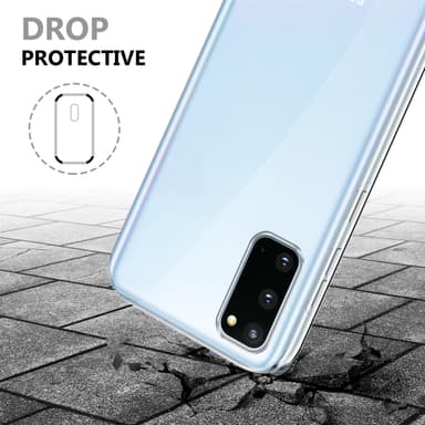 Samsung Galaxy S20 Suojakuori Cover (Läpinäkyvä)