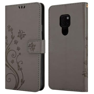 Huawei MATE 20 Suojakuori Lompakkokotelo (harmaa)