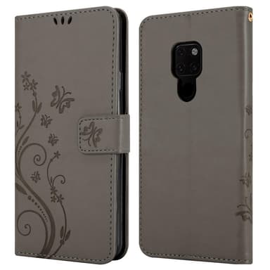 Huawei MATE 20 Suojakuori Lompakkokotelo (harmaa)