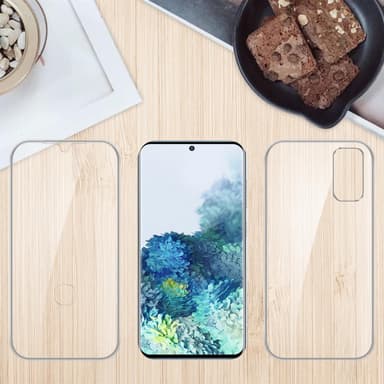 Samsung Galaxy S20 Suojakuori Cover (Läpinäkyvä)