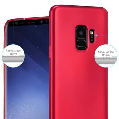 Samsung Galaxy S9 Suojakuori Kotelo (Punainen)