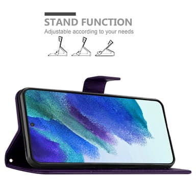 Samsung Galaxy S22 Suojakuori Lompakkokotelo (Violetti)