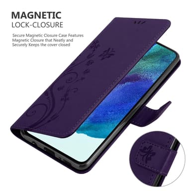 Samsung Galaxy S22 Suojakuori Lompakkokotelo (Violetti)