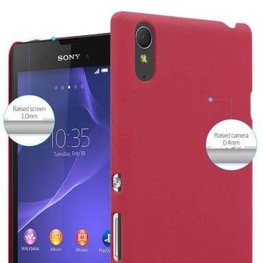 Sony Xperia T3 Suojakuori Kotelo Case (Punainen)