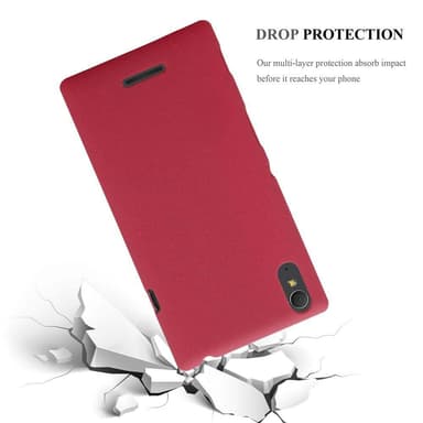 Sony Xperia T3 Suojakuori Kotelo Case (Punainen)