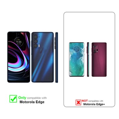 Motorola EDGE Suojakuori Universaali (Musta)