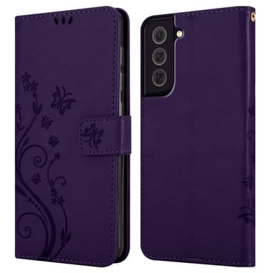 Samsung Galaxy S22 Suojakuori Lompakkokotelo (Violetti)