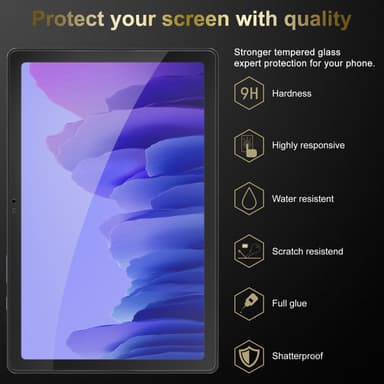 Samsung Galaxy Tab A7 (10.4 Zoll) 3x Suojakalvo