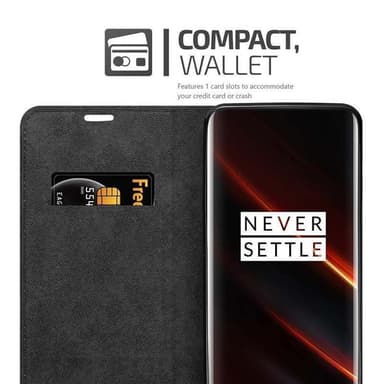 OnePlus 7T PRO Suojakuori Lompakkokotelo (Punainen)