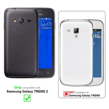 Samsung Galaxy TREND 2 Suojakuori Universaali (Musta)