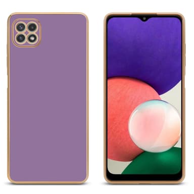 Samsung Galaxy A22 5G Suojakuori Cover (Violetti)