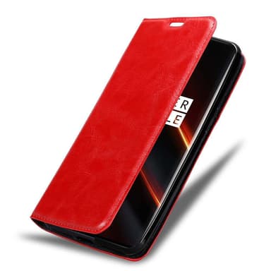 OnePlus 7T PRO Suojakuori Lompakkokotelo (Punainen)