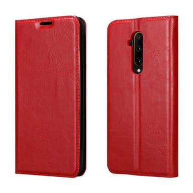 OnePlus 7T PRO Suojakuori Lompakkokotelo (Punainen)