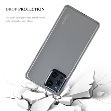 Oppo FIND X3 PRO Suojakuori Kotelo (Läpinäkyvä)
