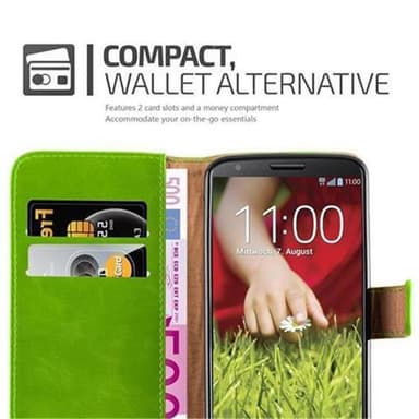 LG G2 Suojakuori Lompakkokotelo Case Cover