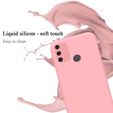 Honor 9A Suojakuori Kotelo Case (Vaaleanpunainen)