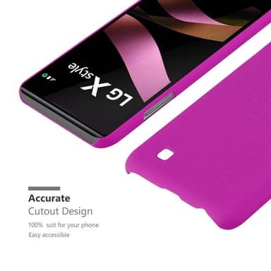 LG X POWER Suojakuori Kotelo (Vaaleanpunainen)