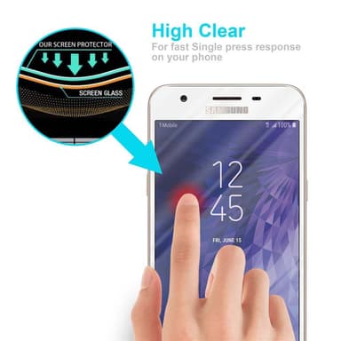 Samsung Galaxy J3 2018 Suojakalvo Karkaistu lasi