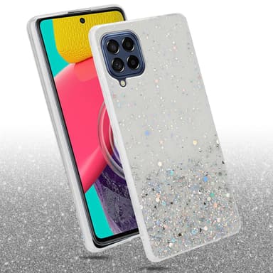 Samsung Galaxy M53 5G Suojakuori Kotelo (Läpinäkyvä)