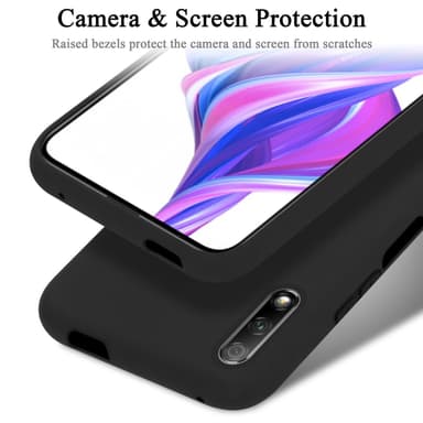 Huawei Y9S Suojakuori Kotelo Case (Musta)