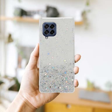 Samsung Galaxy M53 5G Suojakuori Kotelo (Läpinäkyvä)