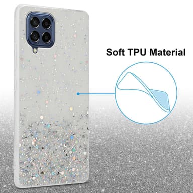 Samsung Galaxy M53 5G Suojakuori Kotelo (Läpinäkyvä)