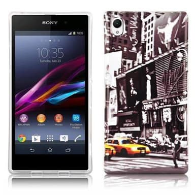 Sony Xperia Z1 Suojakuori Case Cover (harmaa)