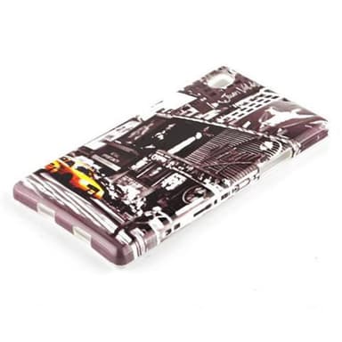 Sony Xperia Z1 Suojakuori Case Cover (harmaa)