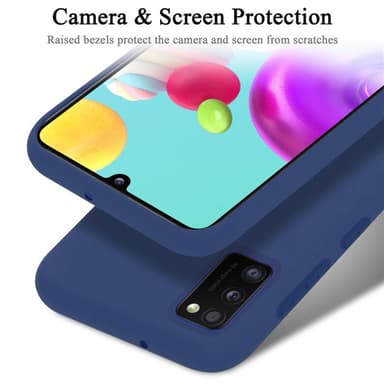 Samsung Galaxy A41 Suojakuori Kotelo (Sininen)
