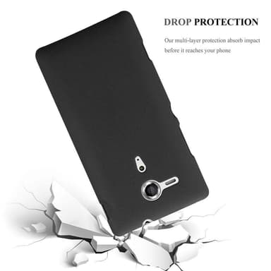 Sony Xperia SP Suojakuori Kotelo Case (Musta)