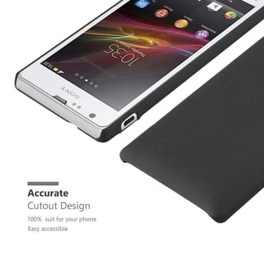 Sony Xperia SP Suojakuori Kotelo Case (Musta)