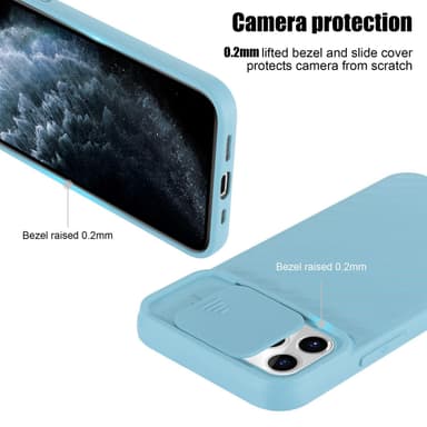 iPhone 11 PRO MAX Case Suojakuori Cover (Turkoosi)