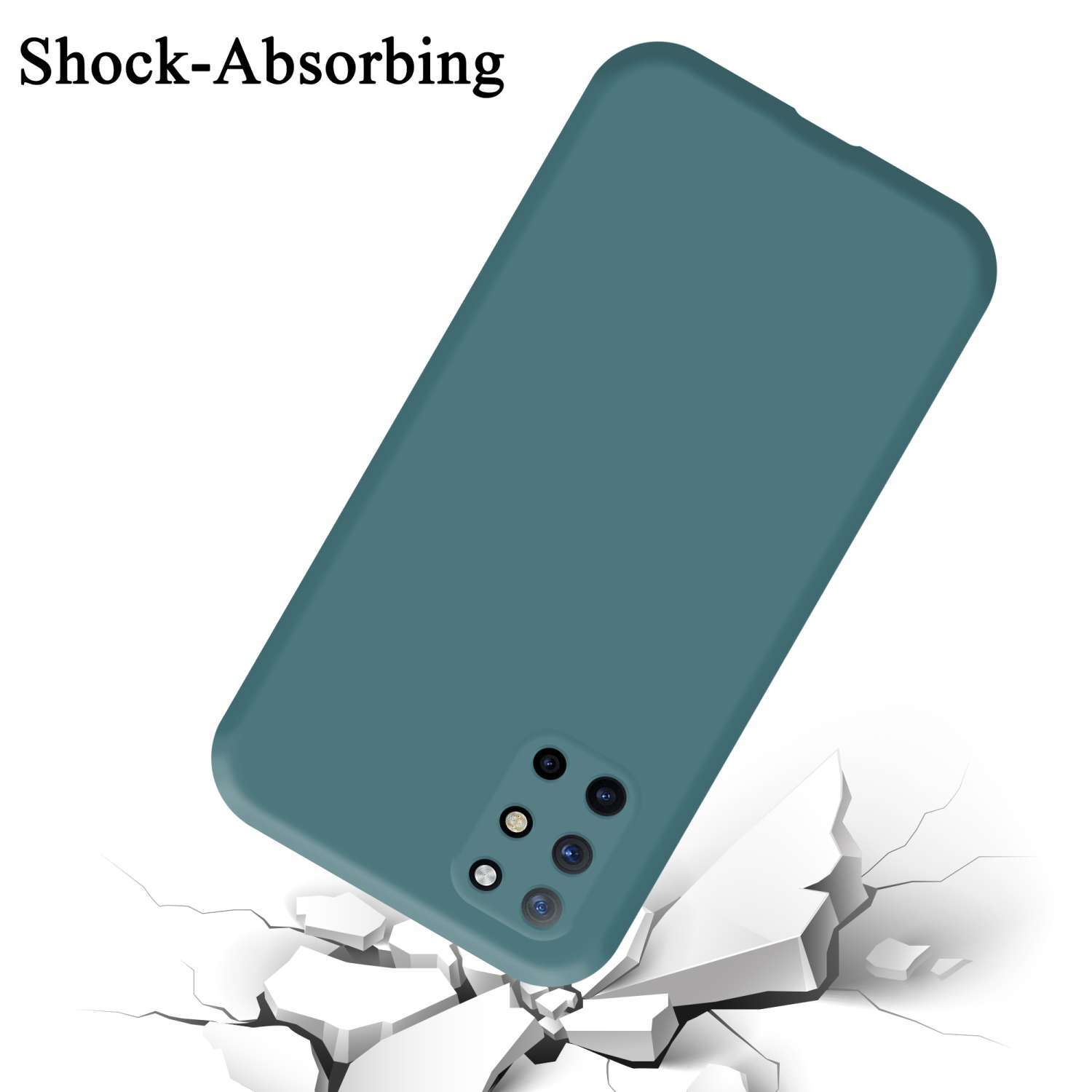 OnePlus 8T Suojakuori Kotelo Case (Green)