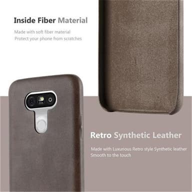LG G5 Suojakuori Case Kotelo (Ruskea)