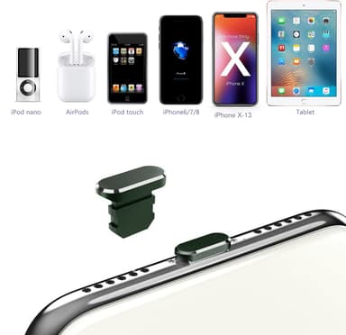 Suojakuori iPhonelle Pölytiivis pistoke