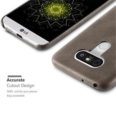 LG G5 Suojakuori Case Kotelo (Ruskea)